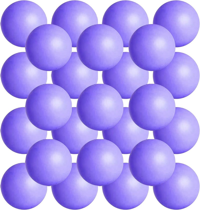 SEEVOR 28 Pcs Balls Table Tennis Balls 40mm Color Plastic Balls Bulk Washable Small Game Balls for Party Decoration Handcrafted Art Carnival Pool Games - Image 1